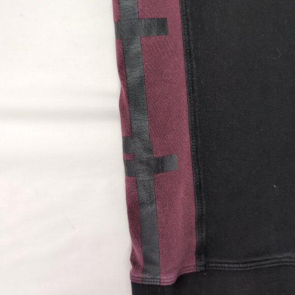 Pink Victoria's Secret Women's Black Purple Leggings Spellout, Size Small - Picture 3 of 7